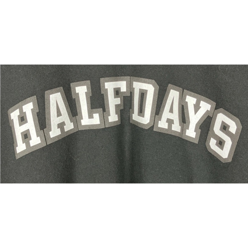 Halfdays Women's Ski Club Crewneck Sweatshirt Black Size 1 ‎ (XS/S) NWT $95 - Picture 2 of 8